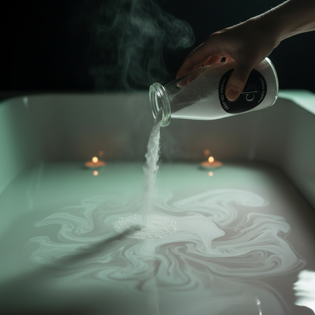 Crystals Pouring