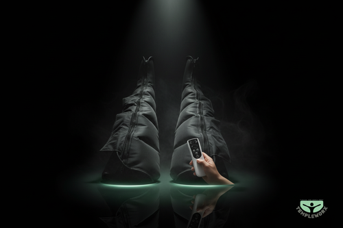 FlowCore Recovery Boots™ — Premium Banner