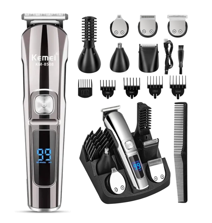 Kemei 6-in-1 Professional Hair & Beard Trimmer™