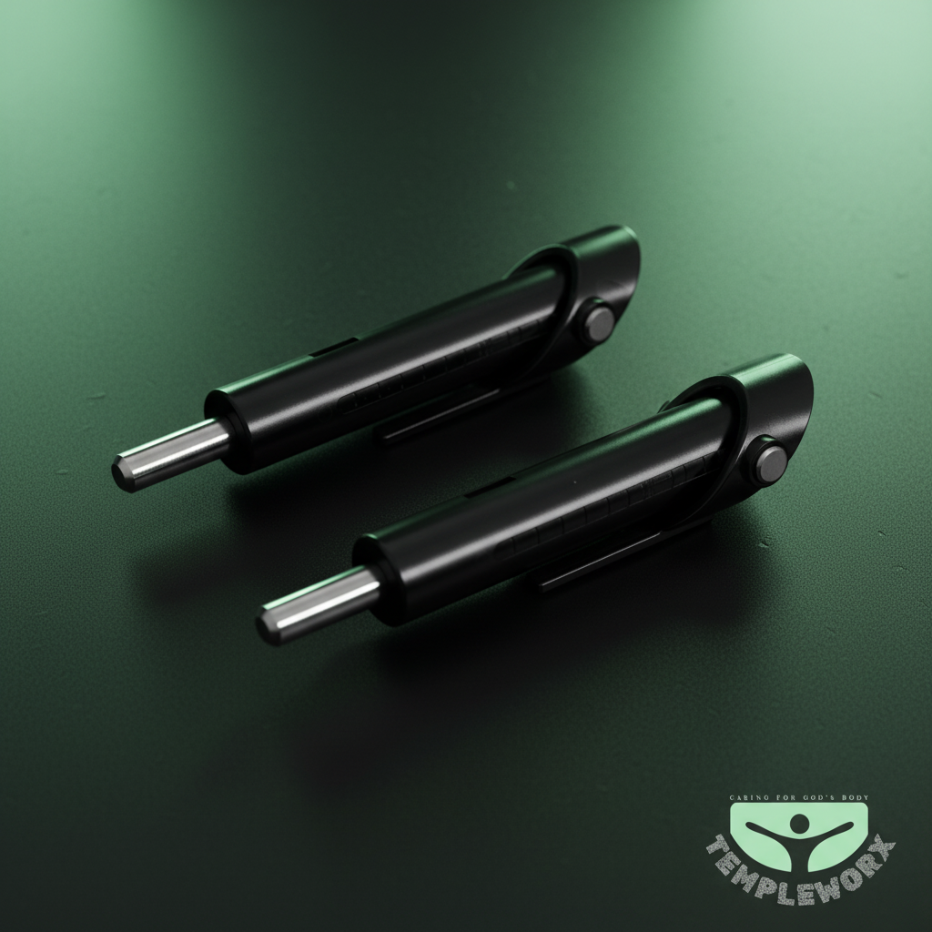 IronKey™ - Dual Pin View with TempleWorx Logo
