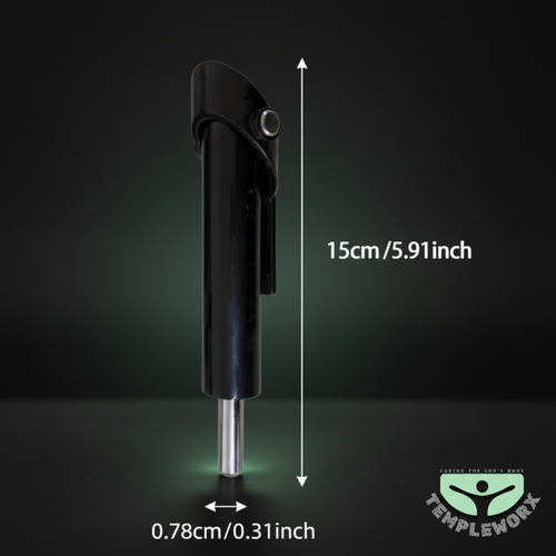 IronKey™ Pin - Dimension View with TempleWorx Logo