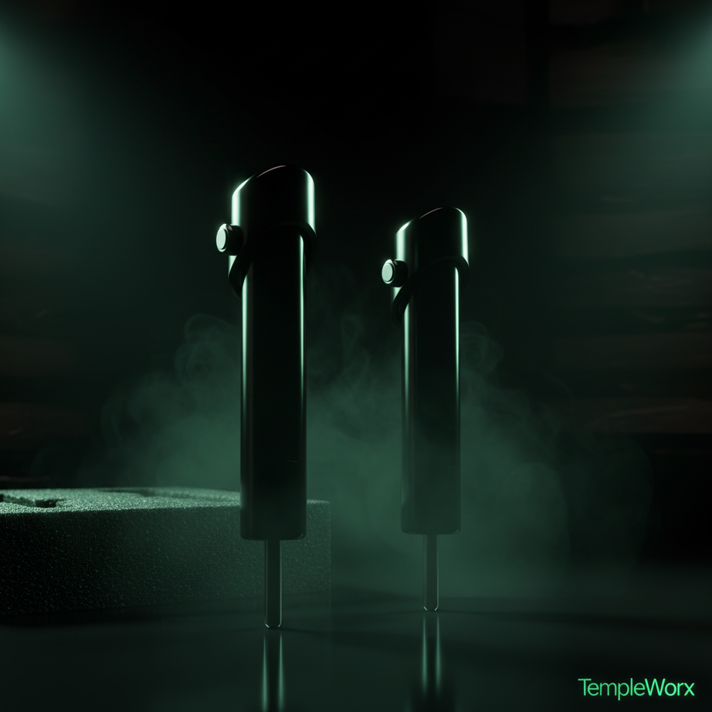 IronKey™ Weight Pins - Dark Luxury Studio Shot