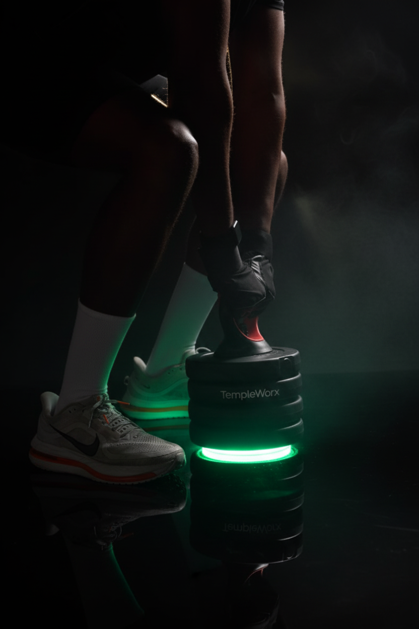 TempleWorx Lifestyle Dumbbell - Premium Dark Studio
