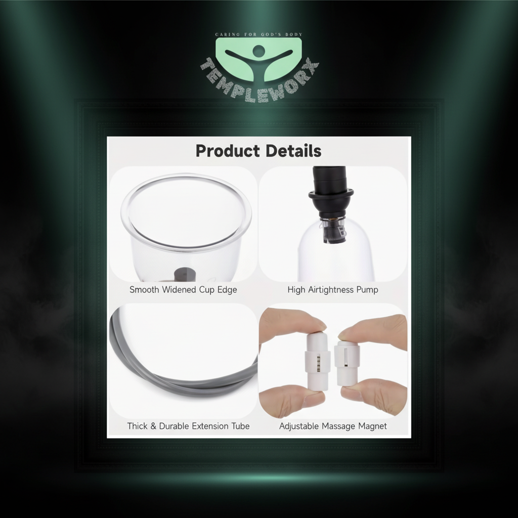TempleWorx Product Details - Cupping Set